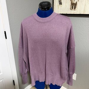 Anrabess Purple Knit Sweater